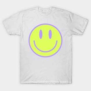 Smiley Face in Green T-Shirt